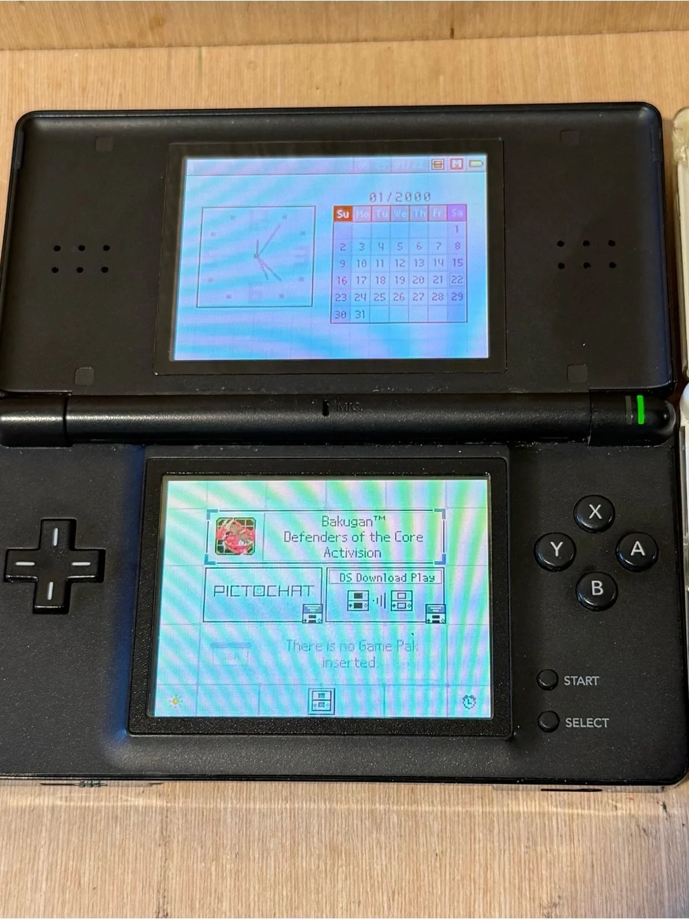 2-Nintendo DS Lite w/ 1 game-Charg-2 Replacement Housing Loose hinges Read Info!